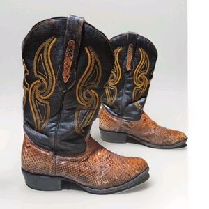 Arango Python Cowboy Boots Men's Size 9